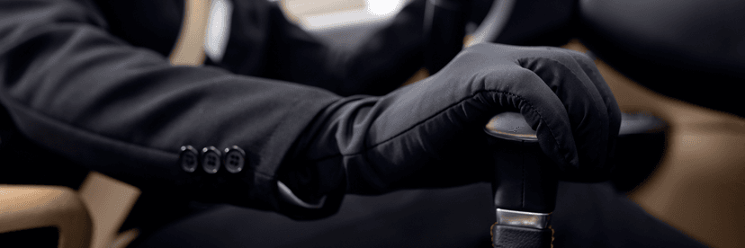 Chauffeur service vehicle